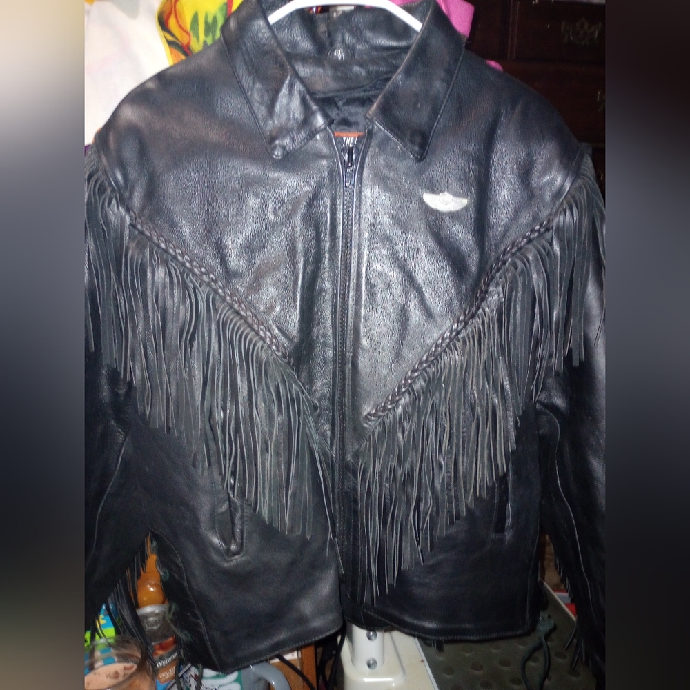 Harley Davidson leather Jacket, XL